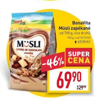 Müsli zapékané Bonavita