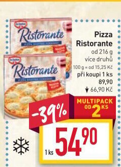 Pizza mražená Ristorante Dr. Oetker