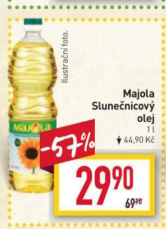 Slunečnicový olej Majola