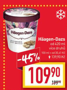 Zmrzlina v kelímku Häagen-Dazs