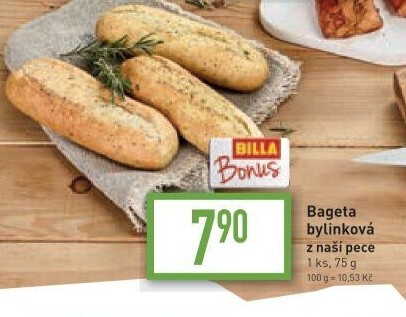 Bageta bylinková