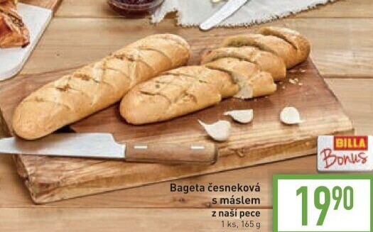 Bageta česneková