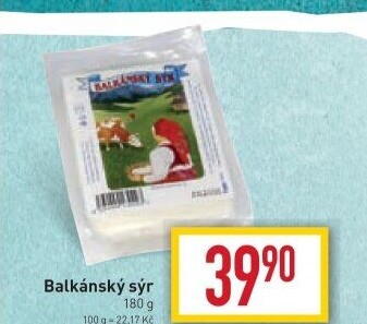 Balkánský sýr Mlékárna Polná