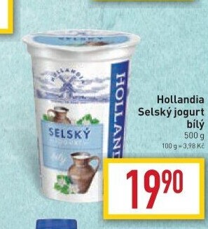 Bílý jogurt selský Hollandia