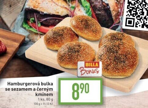 Bulka na hamburger