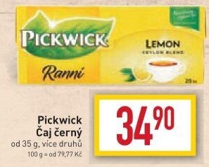 Čaj černý Pickwick