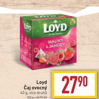 Čaj ovocný Loyd