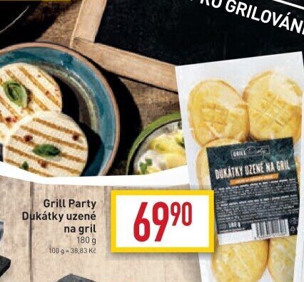 Dukátky uzené na gril Grill Party