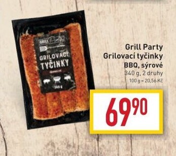 Grilovací tyčinky barbecue Grill Party