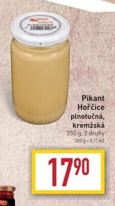 Hořčice kremžská Pikant