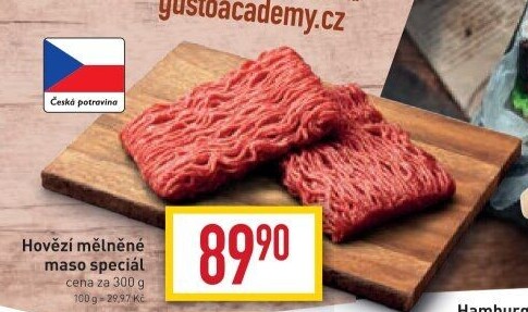 Hovězí mleté maso speciál