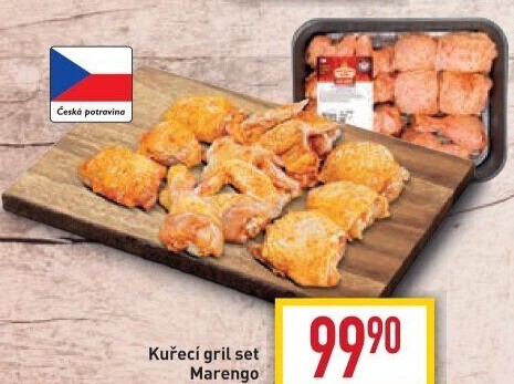 Kuřecí grilovací set Marengo Vodňanské Kuře