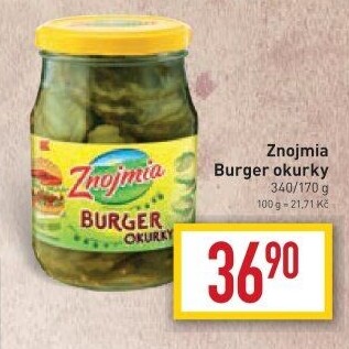 Okurky Burger Znojmia