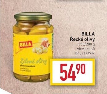 Olivy řecké Billa