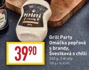 Omáčky Grill Party