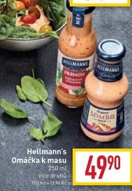 Omáčky k masu Hellmann'