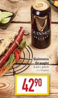 Pivo Guinness Draught