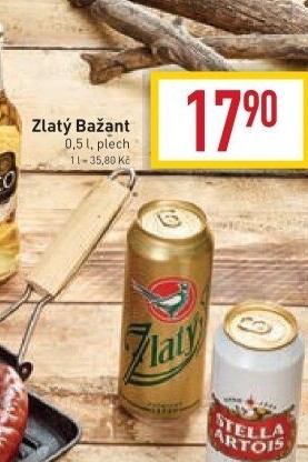 Pivo Zlatý Bažant