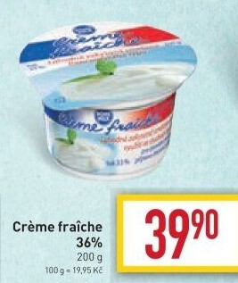Smetana Cremefine Fraiche Bohemilk