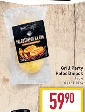 Sýr Polooštiepok na gril Grill Party