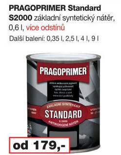 Barva na kov Standard Pragoprimer