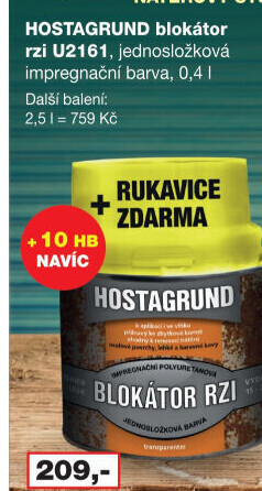 Blokátor rzi U2161 Hostagrund