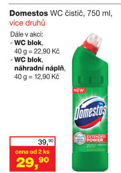 Čistič WC gelový Domestos
