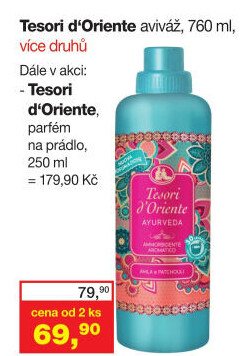 Parfém na prádlo Tesori d´Oriente