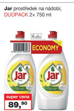 Prostředek na nádobí Jar