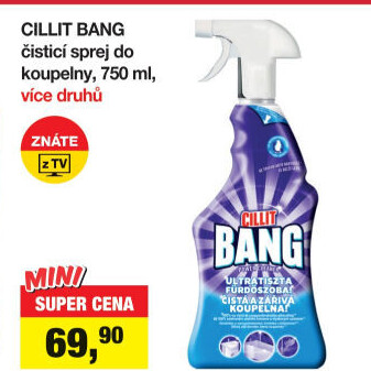 Čistič koupelen Cillit Bang