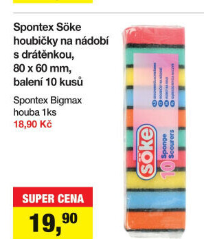 Houbička na nádobí Söke