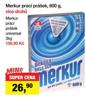Prací prášek Merkur