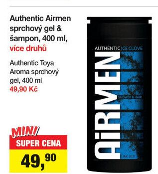 Sprchový gel a šampon 2v1 Authentic