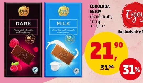 Čokoláda Enjoy