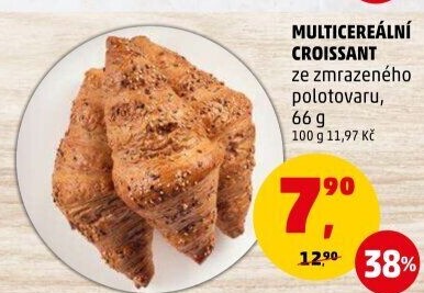 Croissant multicereální