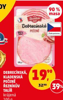Debrecínská pečeně Řezníkův talíř