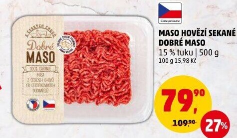 Hovězí mleté maso Dobré maso