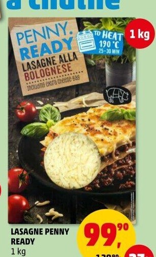 Lasagne Penny Ready