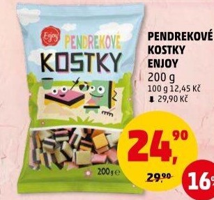 Pendrekové kostky Enjoy