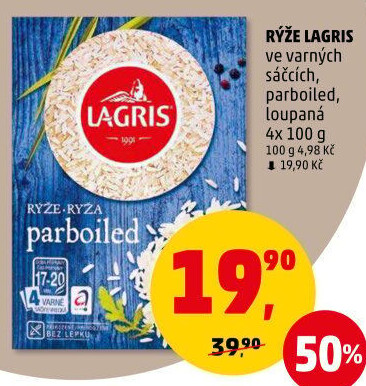 Rýže parboiled Lagris