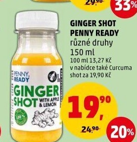 Šťáva Shot Penny Ready