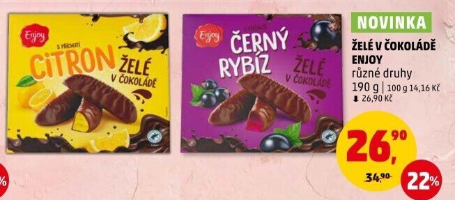 Želé v čokoládě Enjoy