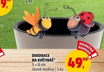 Dekorace na květináč