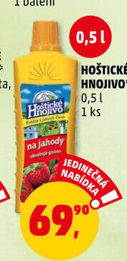Hnojivo na jahody s guánem Hoštické hnojivo Forestina