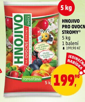 Hnojivo na ovocné stromy Forestina