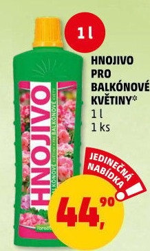Hnojivo pro balkónové květiny Forestina