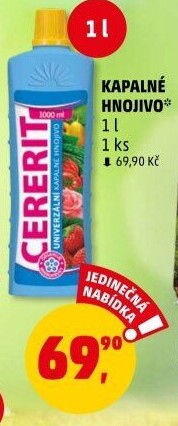 Hnojivo tekuté Cererit Forestina