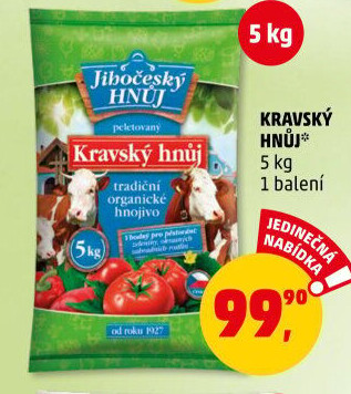 Kravský hnůj Jihočeský hnůj Forestina