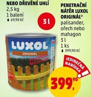 Lazura na dřevo Luxol