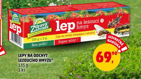 Lep na lezoucí hmyz Zdravá zahrada